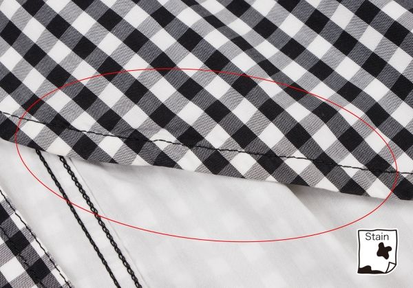 ブラックコムデギャルソンBLACK COMME des GARCONS ギンガムチェック