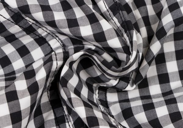 ブラックコムデギャルソンBLACK COMME des GARCONS ギンガムチェック