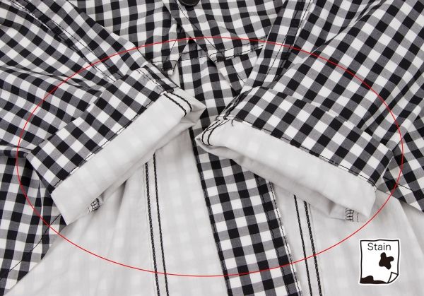 ブラックコムデギャルソン 燕尾シャツジャケット ギンガムチェック ブラックコムデギャルソンBLACK COMME des GARCONS ギンガムチェック
