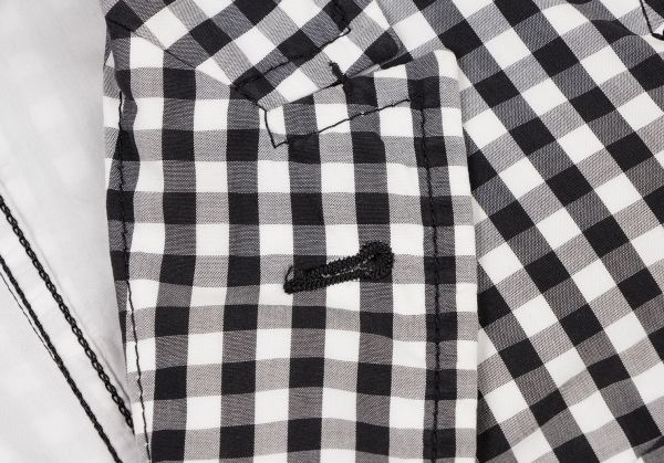 ブラックコムデギャルソンBLACK COMME des GARCONS ギンガムチェック