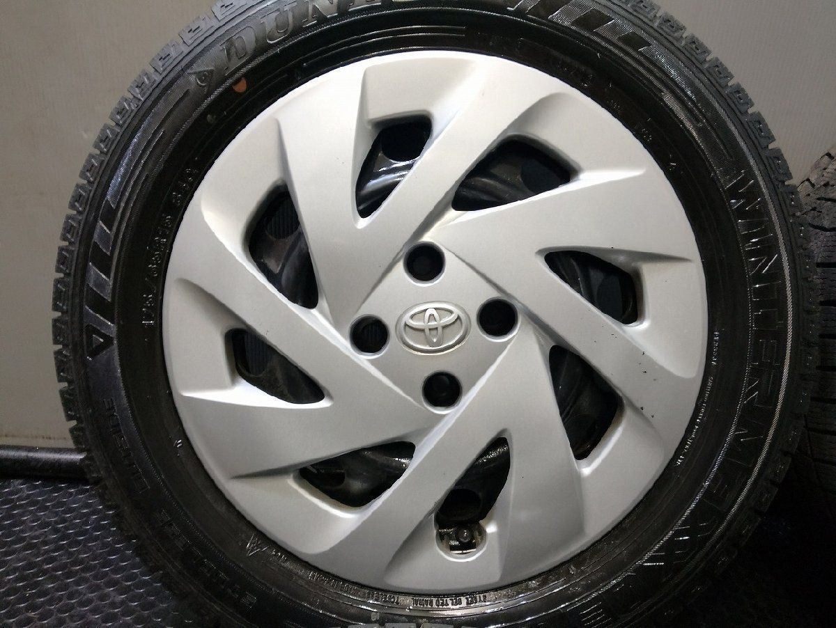 【DUNLOP WINTER MAXX WM03 175/65R15】スタッドレス【トヨタ アクア 純正ホイール 15インチ 5J4HPCD100】20年製　(VTI354) DUNLOP WINTER MAXX WM03 175/65R15】スタッドレス【トヨタ アクア