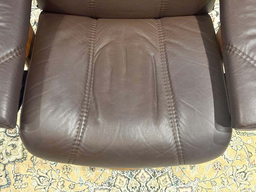 ①エコーネス パーソナルソファ オットマン ストレスレスチェア IZZ