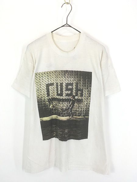 古着 90s RUSH 「Roll the Bones 1991-92」 ツアー プログレ ヘヴィ メタル ロック バンド Tシャツ XL位