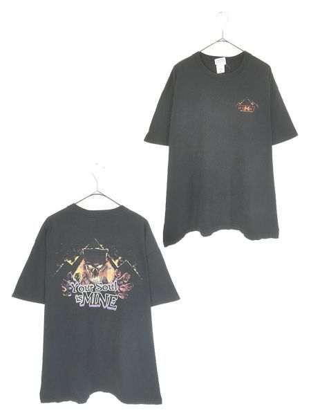 古着 00s- UNIVERSAL STUDIO 「Revenge of the Mummy」 ハムナプトラ ミイラ コースター アトラクション Tシャツ XL 古着