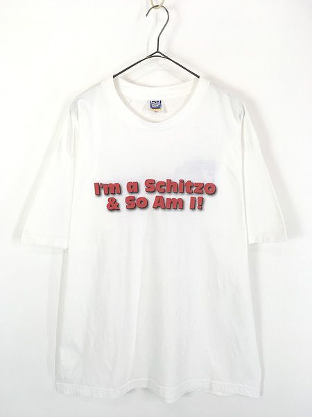 古着 00s USA製 Me. Myself & Irene 「I\'m a Schitzo & So Am I!」 ジム キャリー 映画 ムービー プロモ Tシャツ XL