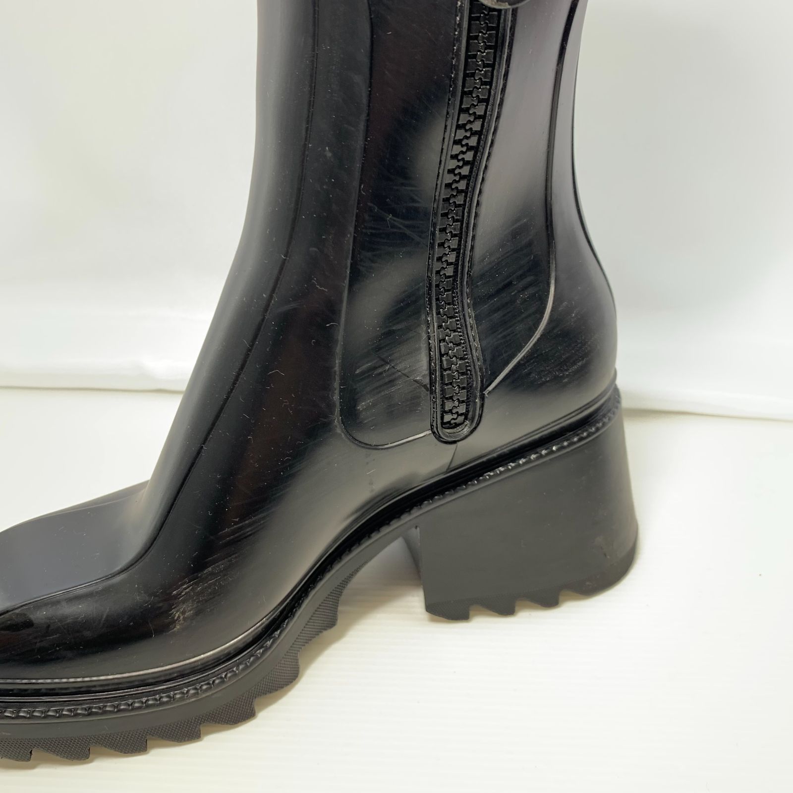 Chloe クロエ BETTY ベティ サイドジップ レインブーツ レディース