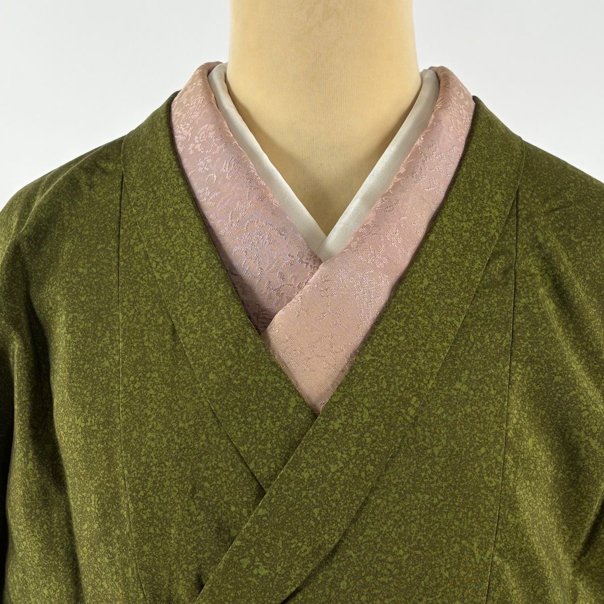 在庫一掃】 【美品】 道行 身丈80cm 裄丈64cm M 和装コート へちま衿 