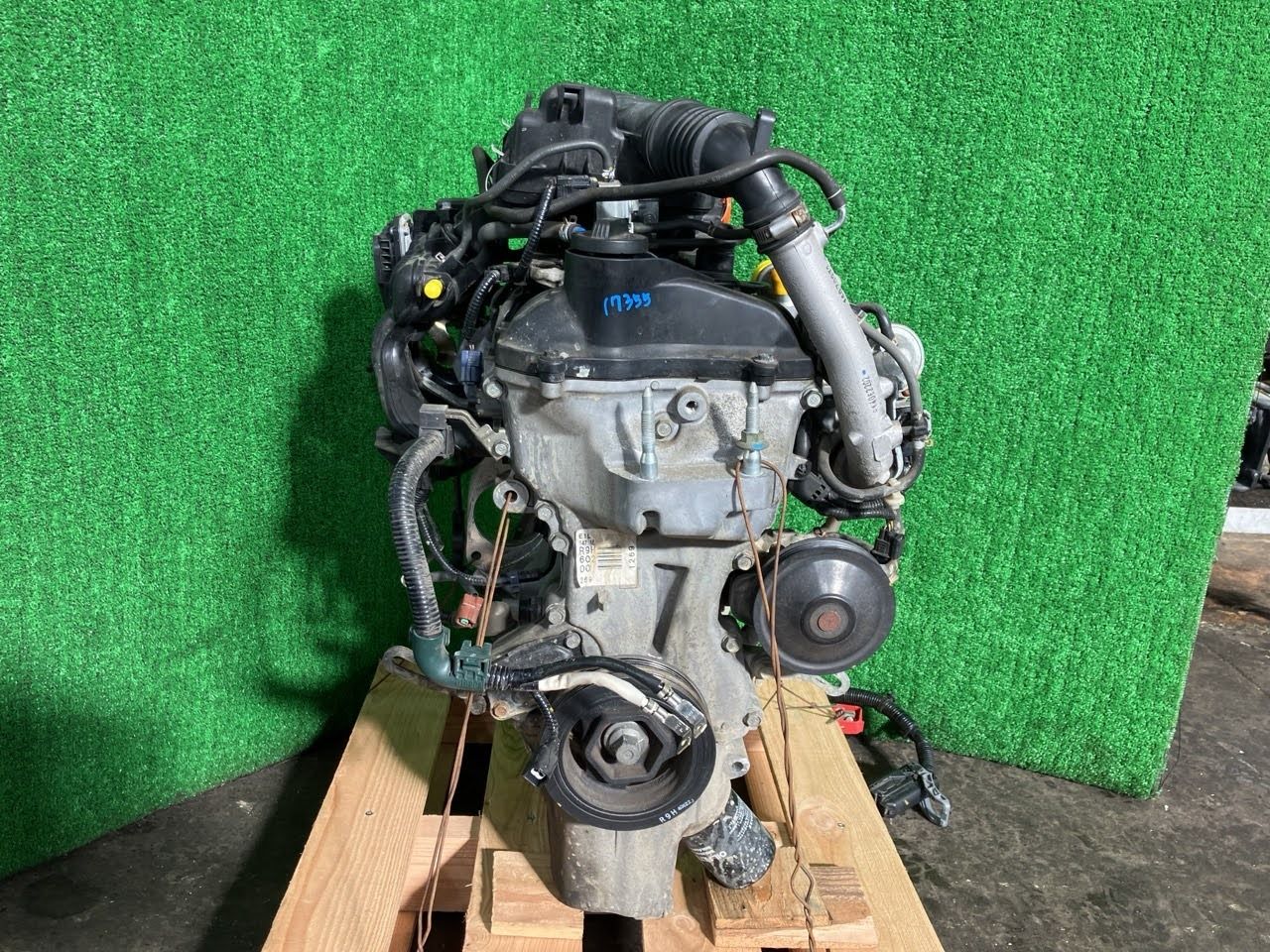 N-BOX JF2 エンジンASSY カスタムG ターボSSパッケージ 2トーンカラースタイル 4WD NH624PA