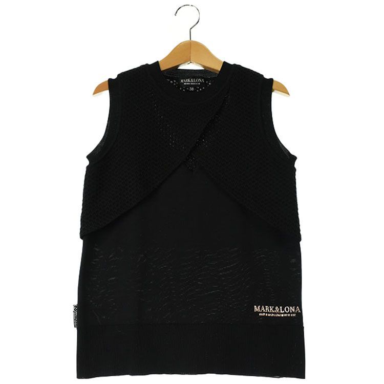 ランクA美品！】マーク＆ロナ｜レディース｜38 (M相当)｜ニットベスト