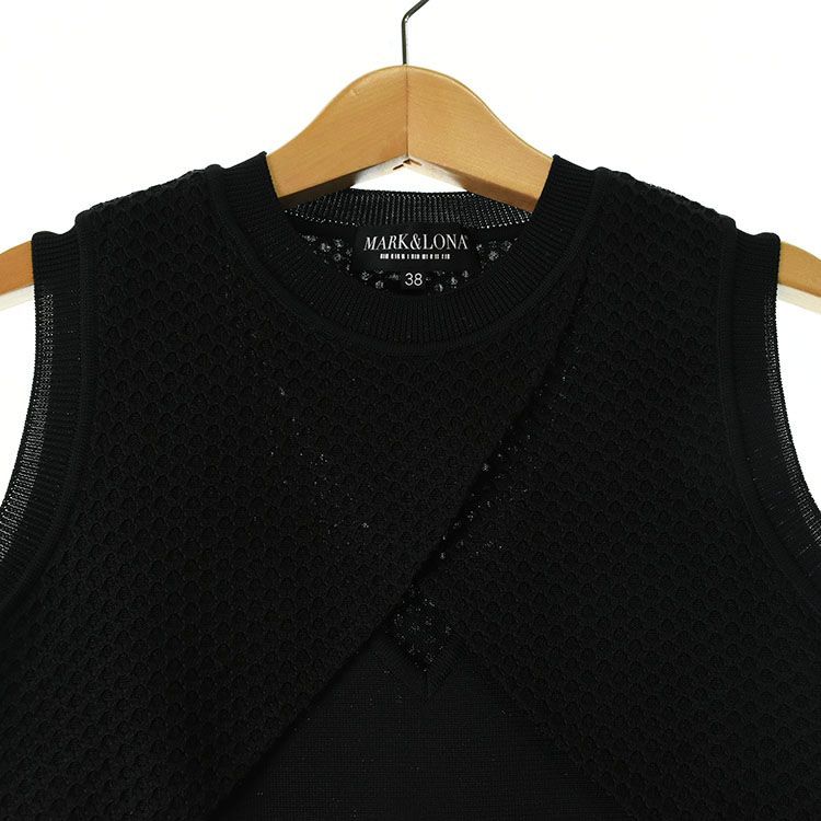 ランクA美品！】マーク＆ロナ｜レディース｜38 (M相当)｜ニットベスト