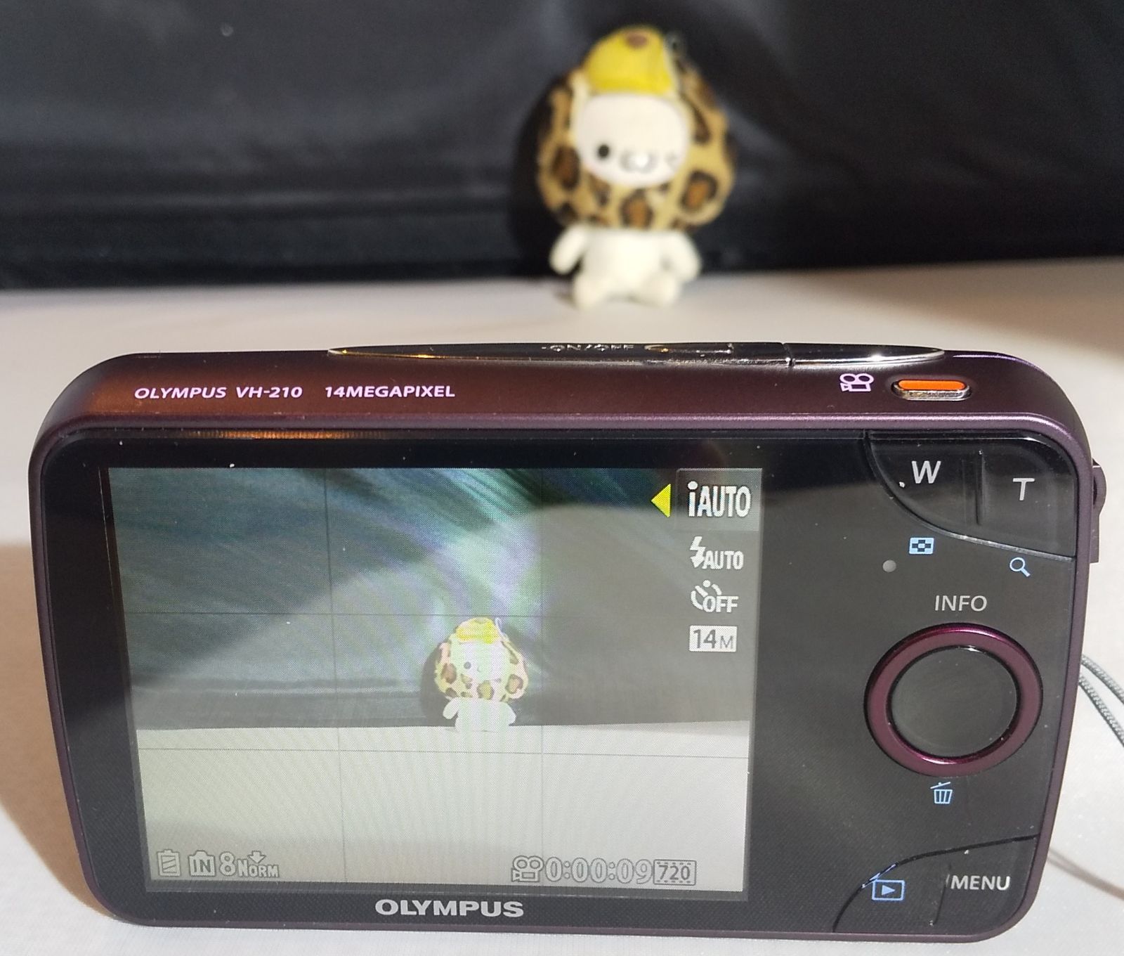 カメラ 美品 OLYMPUS ( オリンパス ) VH-210 動作確認済 パープル 1400