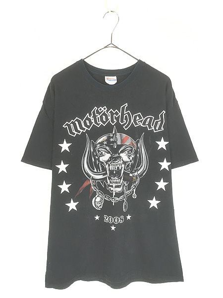 古着 00s MOTOR HEAD 「2008」 Motorizer ヘヴィ メタル ハード ロック バンド Ｔシャツ L