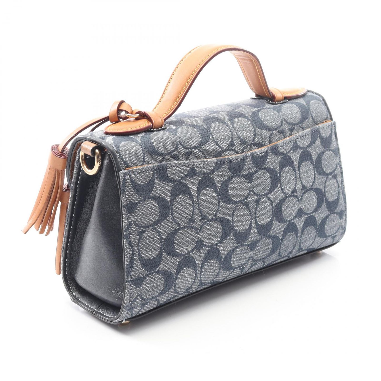コーチ COACH ハンドバッグ クリオ トップ ハンドル シグネチャー