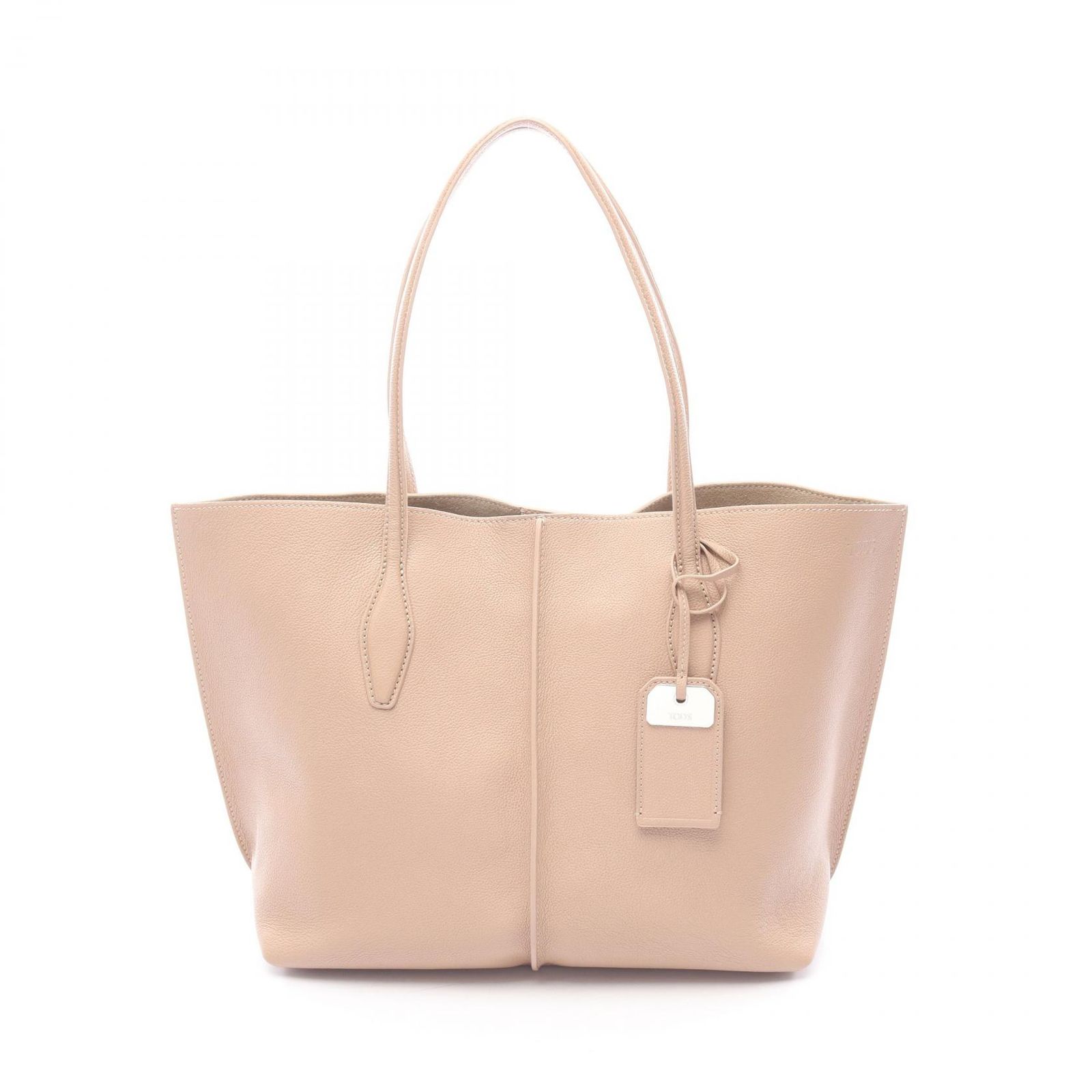 トッズ TOD'S トートバッグ JOY ピンクベージュ レザー JOY