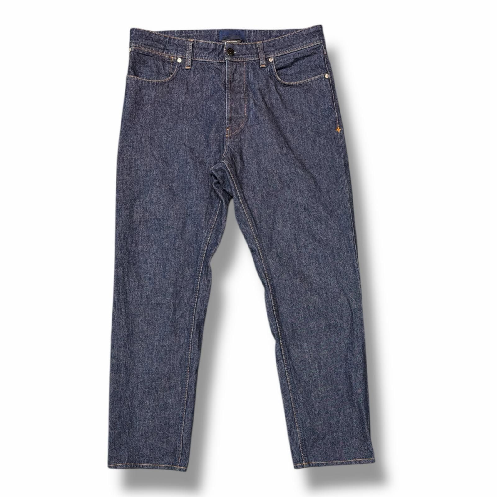 国内正規 参考上代64900円 STONE ISLAND 25AW INDIGO DENIM-RINSED 