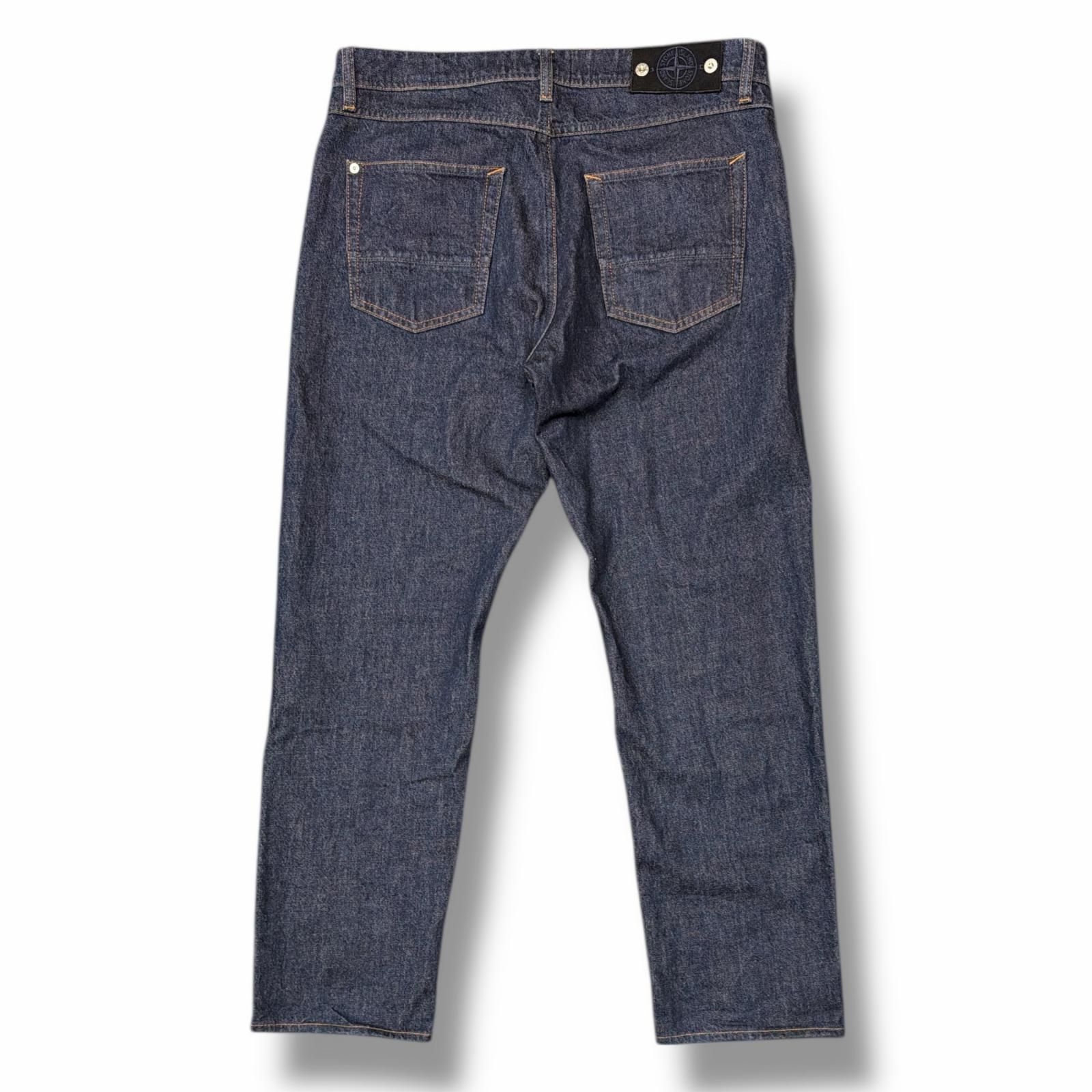 国内正規 参考上代64900円 STONE ISLAND 25AW INDIGO DENIM-RINSED 