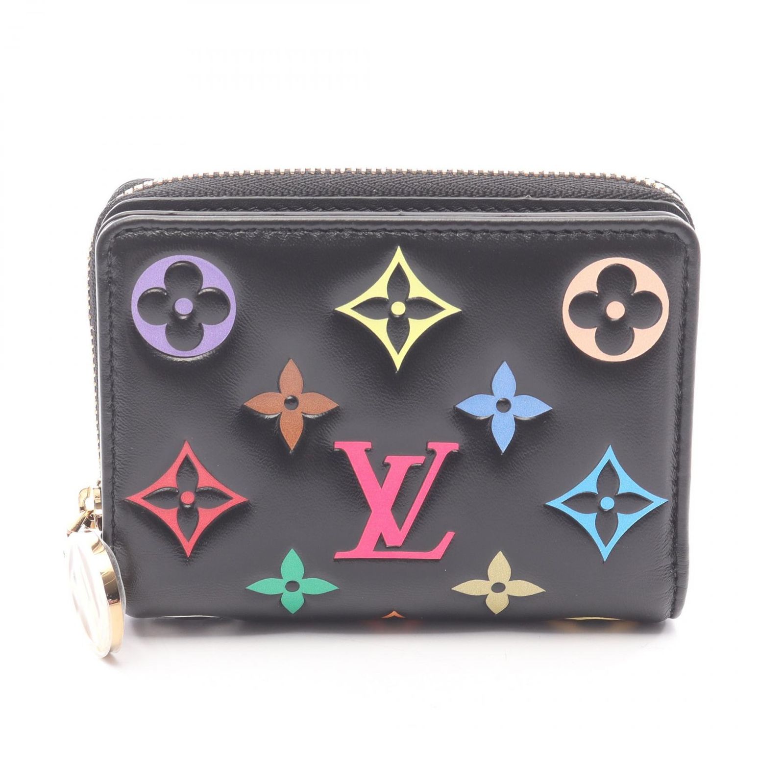 ルイ・ヴィトン LOUIS VUITTON 二つ折り財布 LV × TM ポルトフォイユ