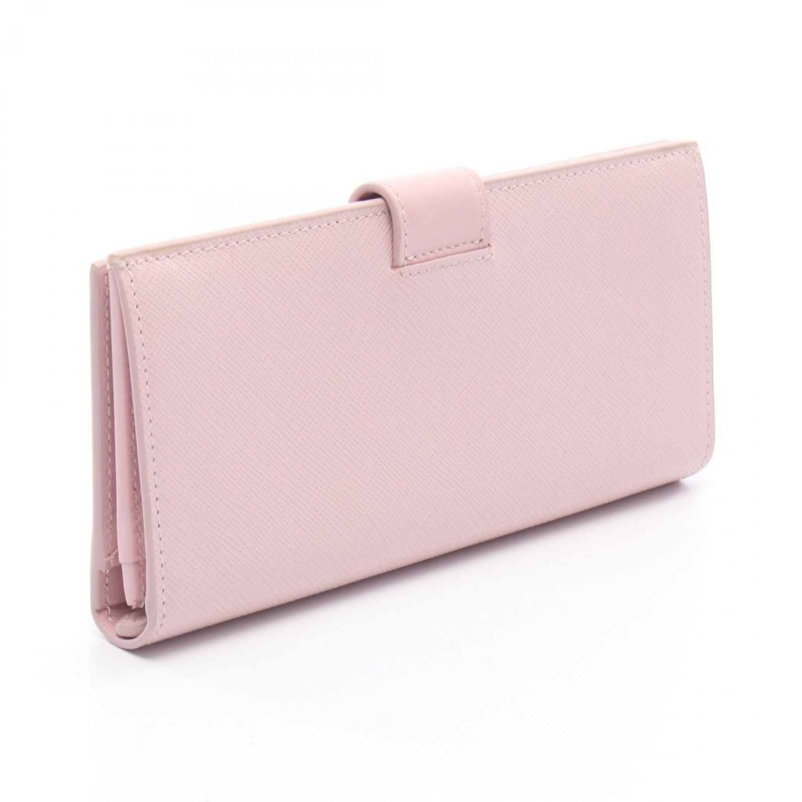 プラダ PRADA 二つ折り長財布 SAFFIANO TAB トライアングルロゴ IMV025 