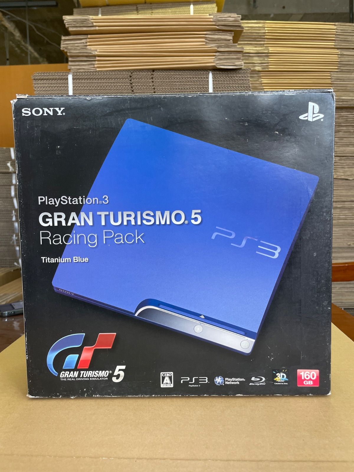 PS3 GRAN TURISMO グランツーリスモ 5 RACING PACK タイタニウムブルー