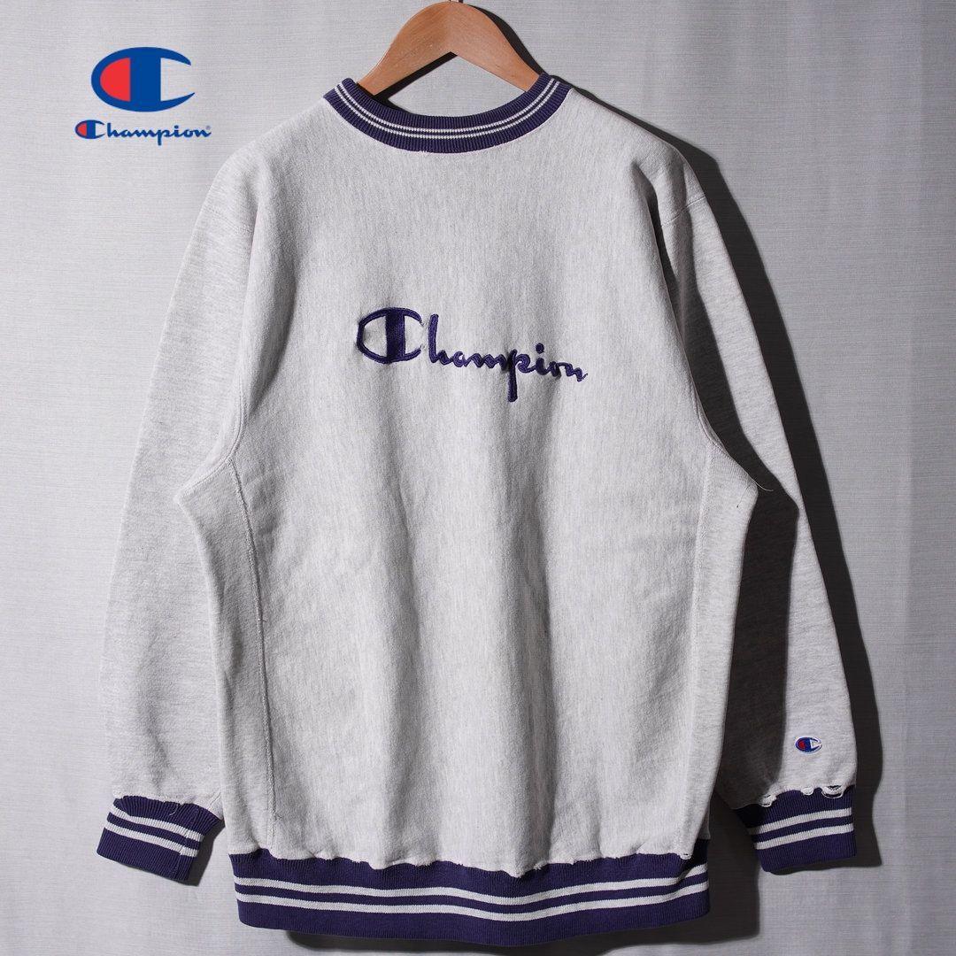 メンズ 【90s・USA製】チャンピオン リバースウィーブ スウェット 刺繍