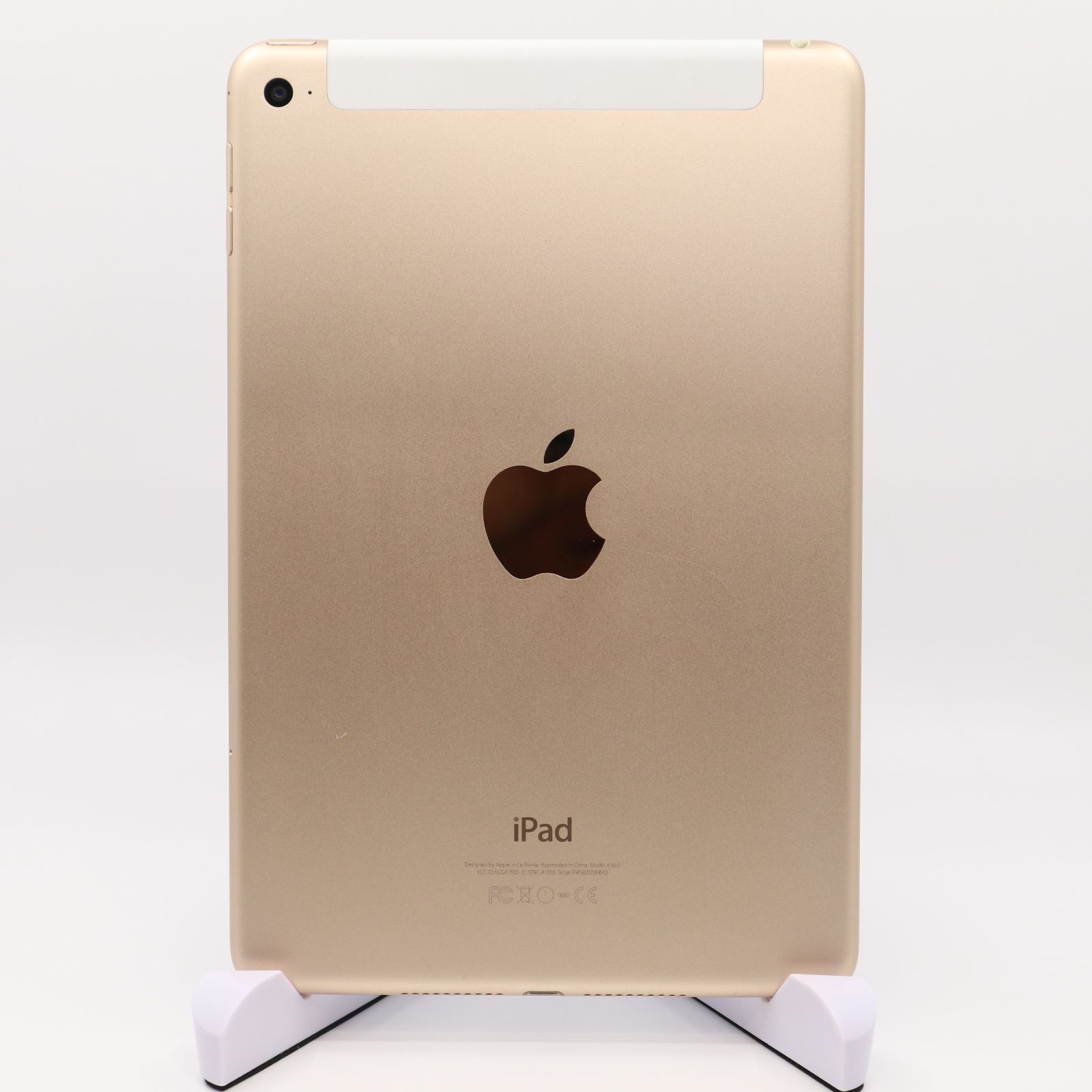 iPad mini 4 128GB ゴールド Wi-Fi+Cellular docomo版 - メルカリ