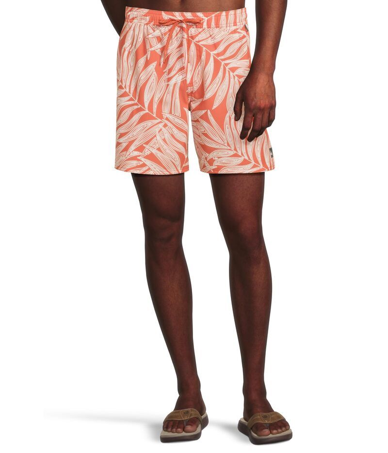 クイックシルバー メンズ 水着 ハーフパンツ・ショーツ Quiksilver Palu Bay Volley Apricot アプリコット