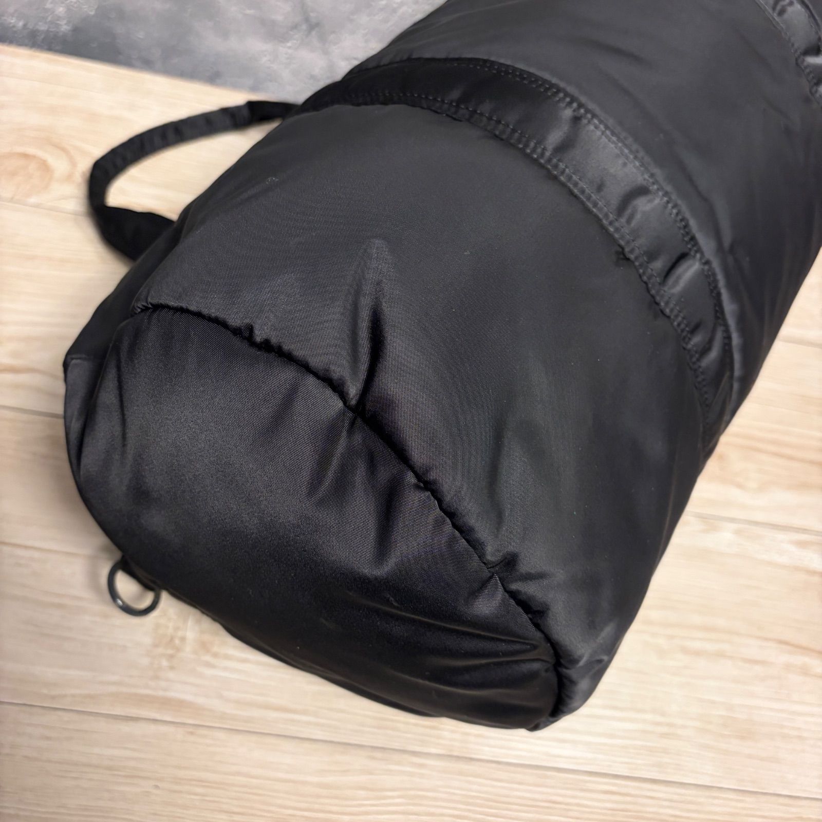 PORTER TANKER 2WAY ドラムバッグ ブラック ポーター タンカー