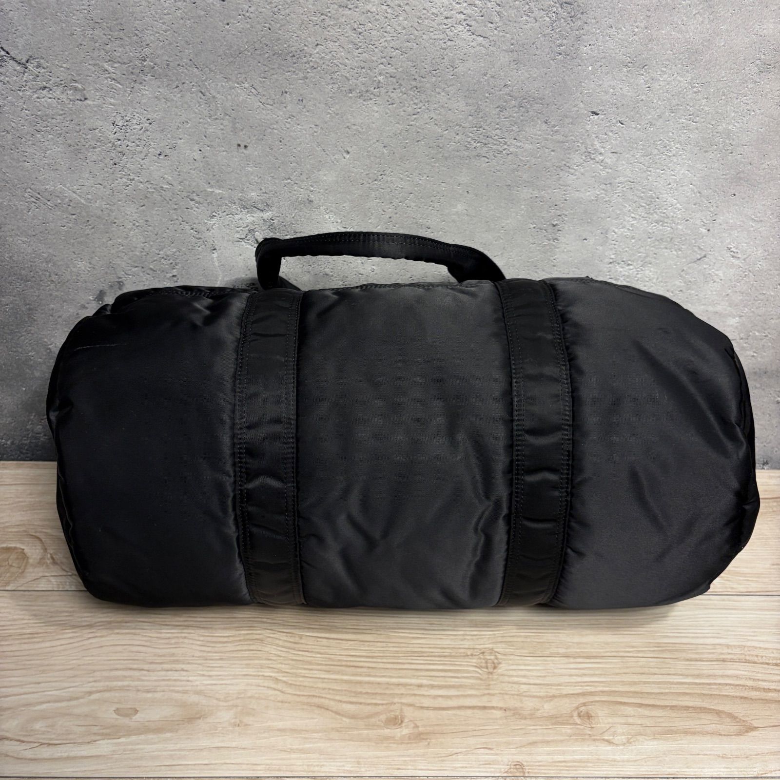 PORTER TANKER 2WAY ドラムバッグ ブラック ポーター タンカー