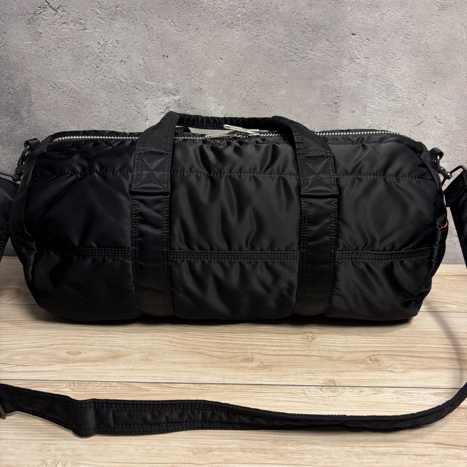 PORTER TANKER 2WAY ドラムバッグ ブラック ポーター タンカー