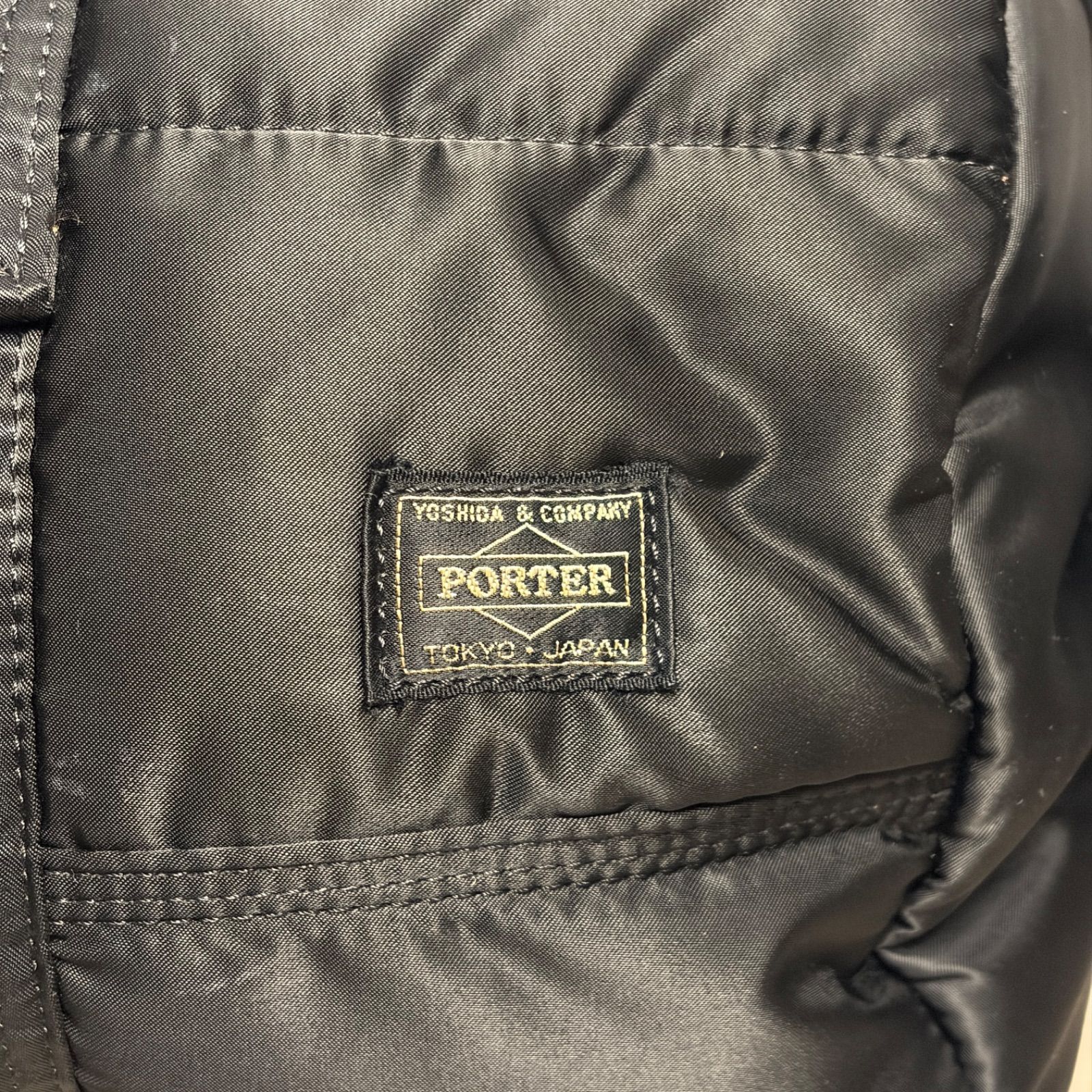 PORTER TANKER 2WAY ドラムバッグ ブラック ポーター タンカー