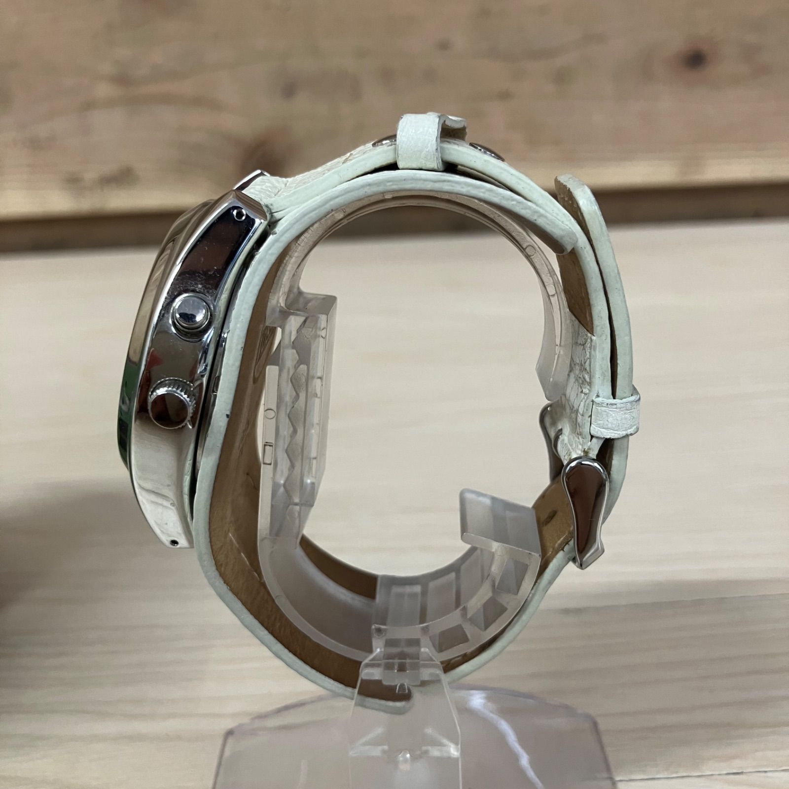 C019 電池交換済み FOSSIL フォッシル BIGTIC BG-2116 純正ベルト 