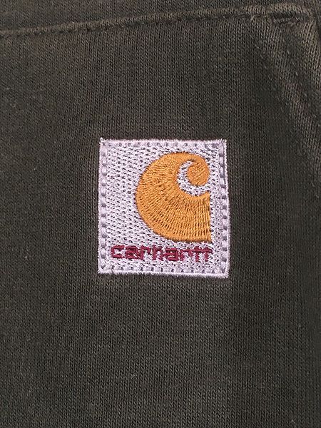 古着 00s Carhartt ワンポイント 刺しゅう スウェット パーカー L 古着 古着 00s Carhartt ワンポイント 刺しゅう スウェット パーカー L 古着