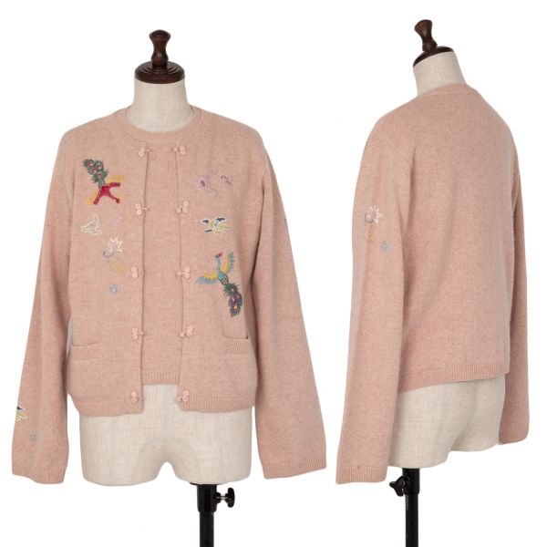 ケイタマルヤマ  アンサンブル　フラワー　ニット KEITA MARUYAMA TOKYO PARIS - 【希少】ケイタマルヤマ 花柄刺繍