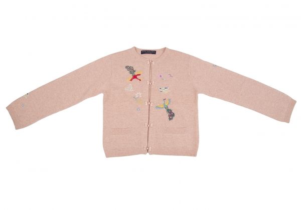 ケイタマルヤマKEITA MARUYAMA 鳳凰刺繍チャイナボタンニット