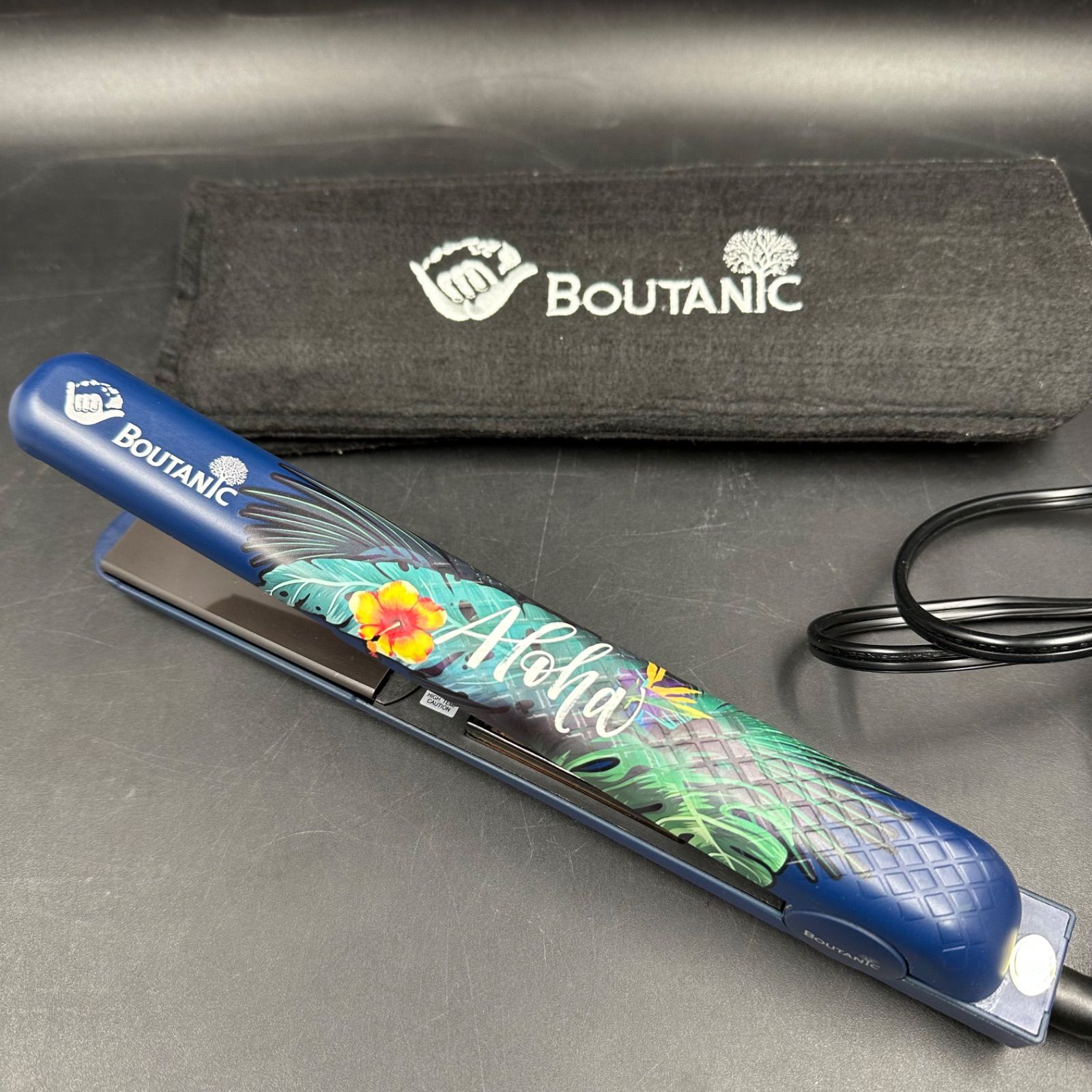 BOUTANIC ボタニック ハワイ限定 ブルー 青 ヘアアイロン 日本未発売 