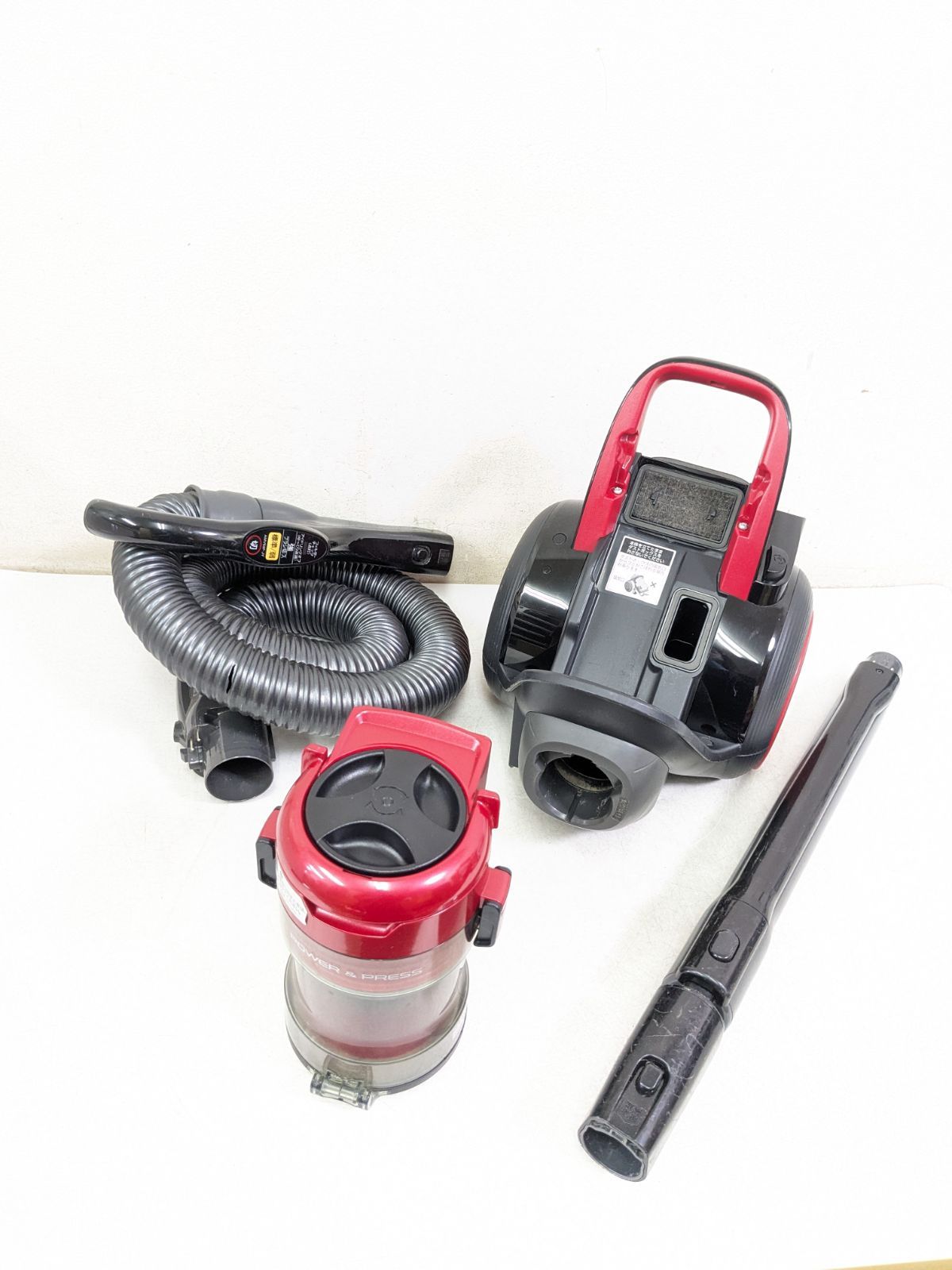 パナソニック MC-SR23J-R 2016年製 サイクロン式掃除機 清掃動作確 Panasonic MC-SR23J-R 2016年製 サイクロン式掃除機 ヘッド無し - メルカリ