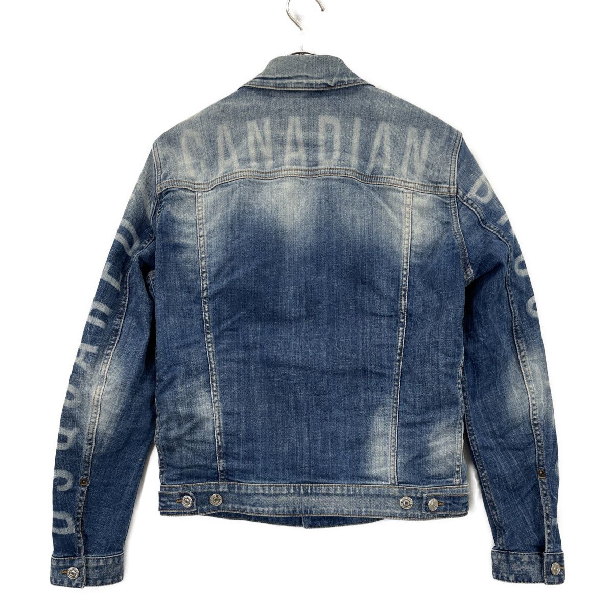 DSQUARED2 ディースクエアード S74AM1061 ｲﾝﾃﾞｨｺﾞ ﾃﾞﾆﾑｼﾞｬｹｯﾄ 42 