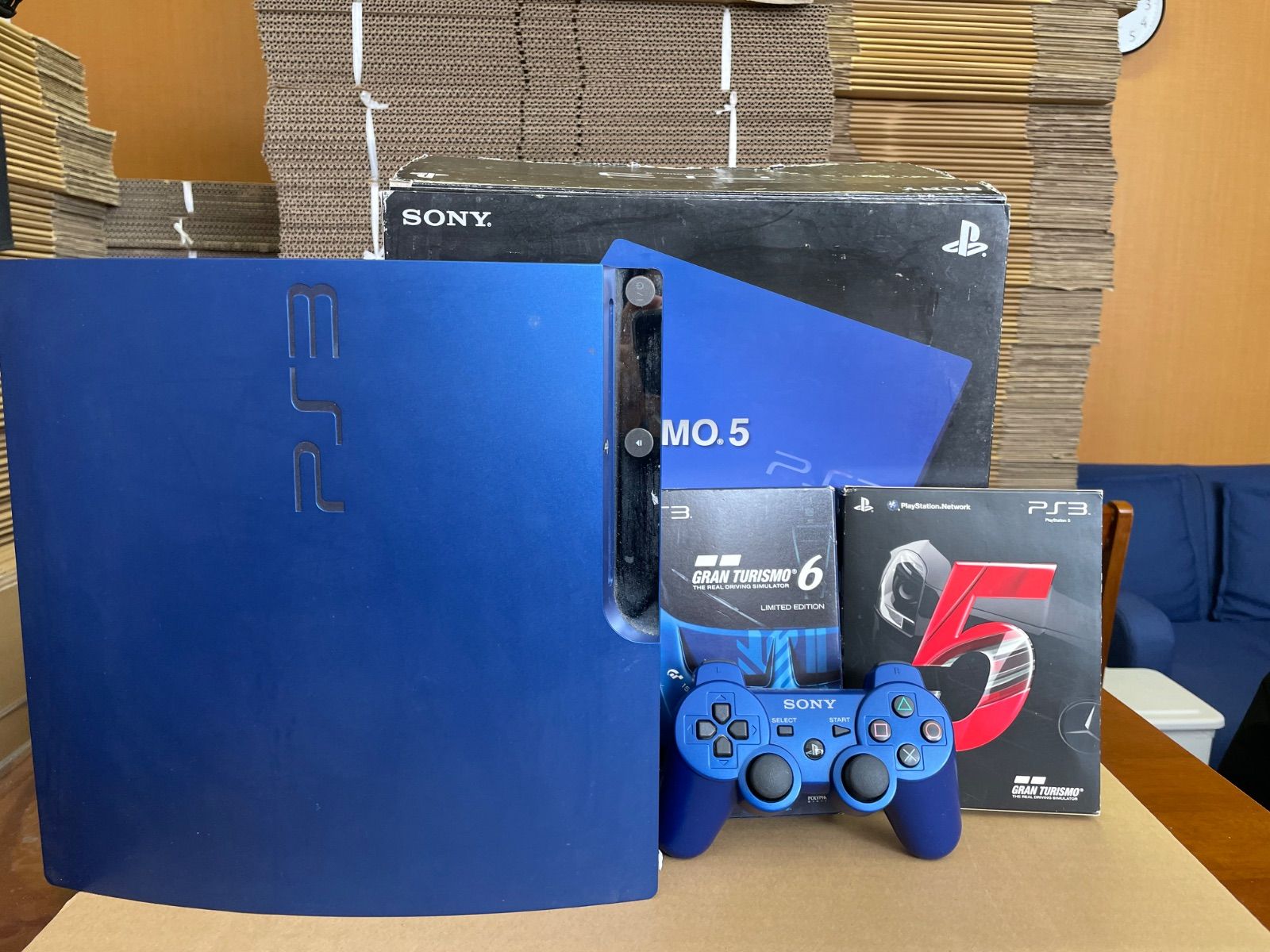 PS3 GRAN TURISMO グランツーリスモ 5 RACING PACK タイタニウムブルー