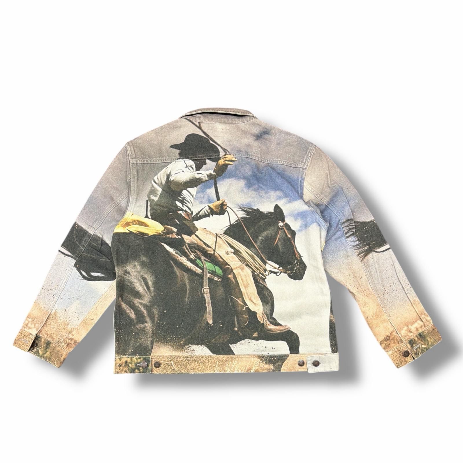 国内正規 Supreme 17SS Cowboy Denim Work Jacket カウボーイデニム