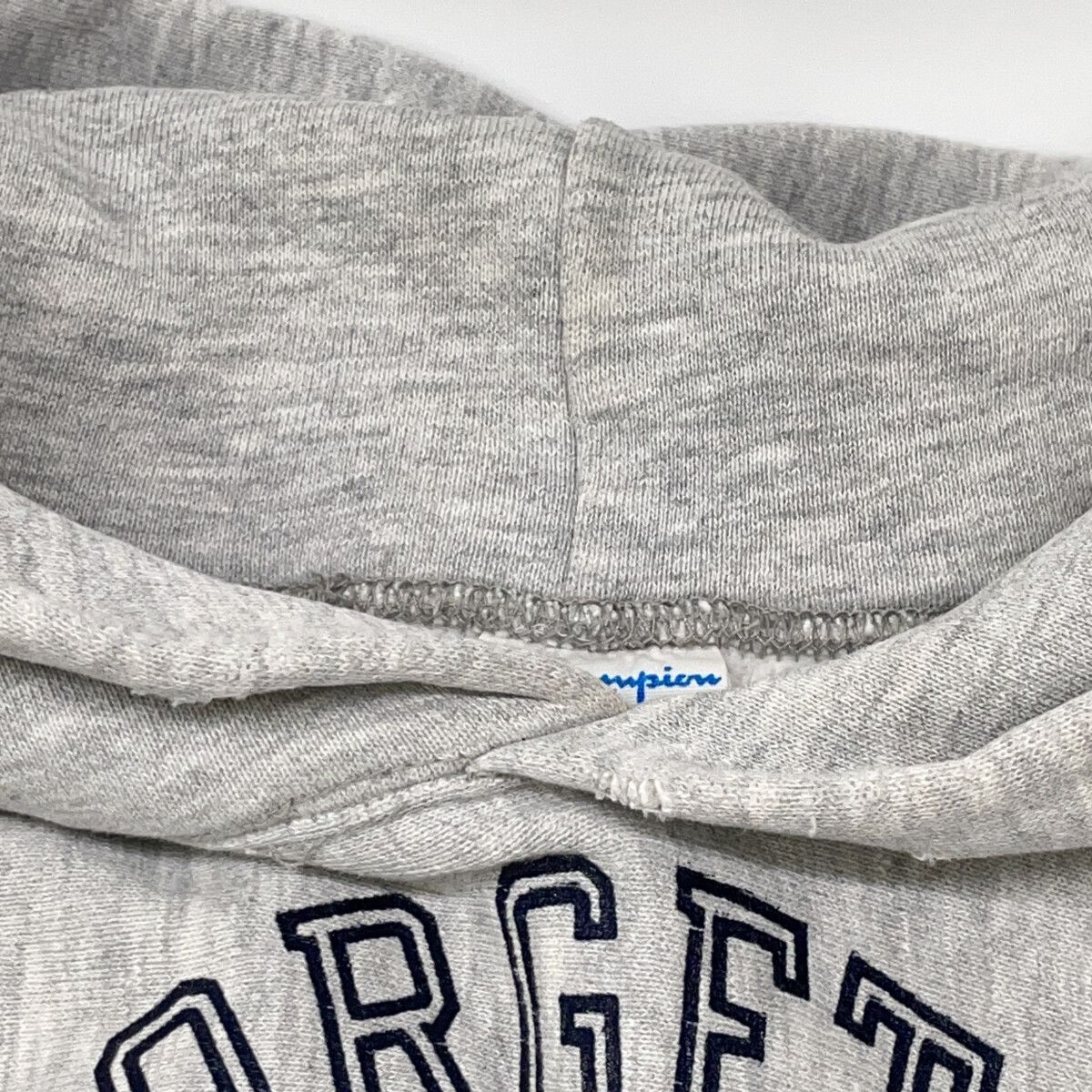 Champion チャンピオン 80's ﾄﾘｺﾀｸﾞ 霜降りｸﾞﾚｰ GEORGETOWN 三段ﾌﾟﾘﾝﾄ