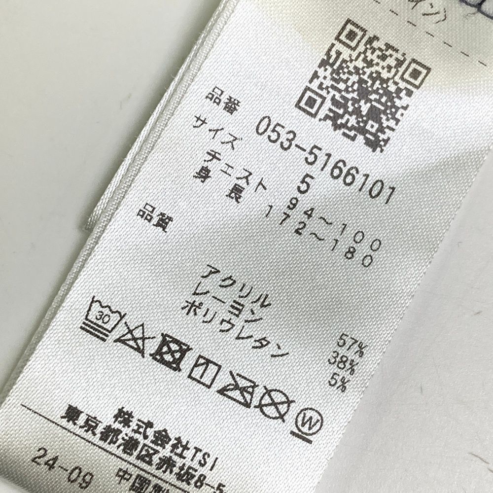 サイズ：5 PEARLY GATES パーリーゲイツ 2024年モデル ハイネック長袖T