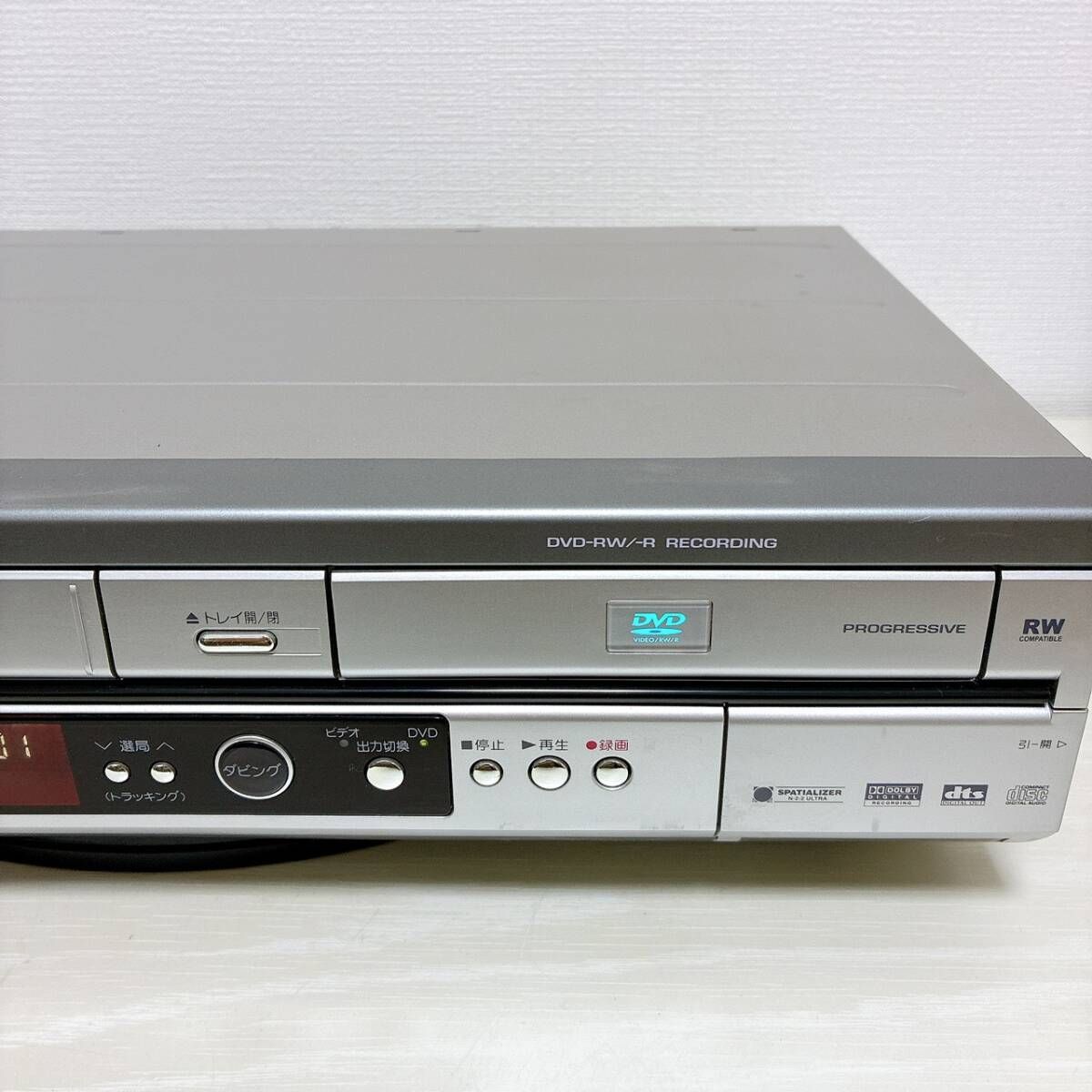 T10453650 【整備品】 SHARP シャープ DV-RW60 VHS⇔DVD レコーダー