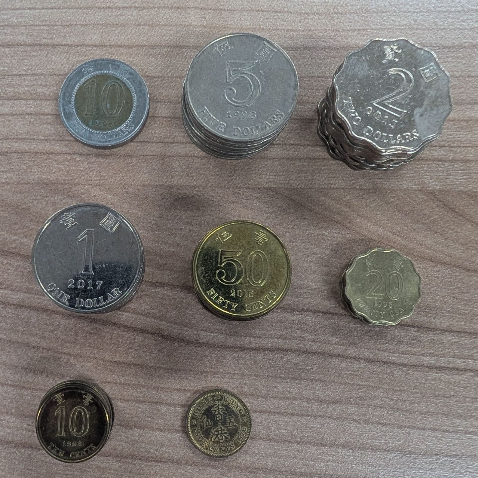 外国硬貨】香港ドル硬貨セット - メルカリ
