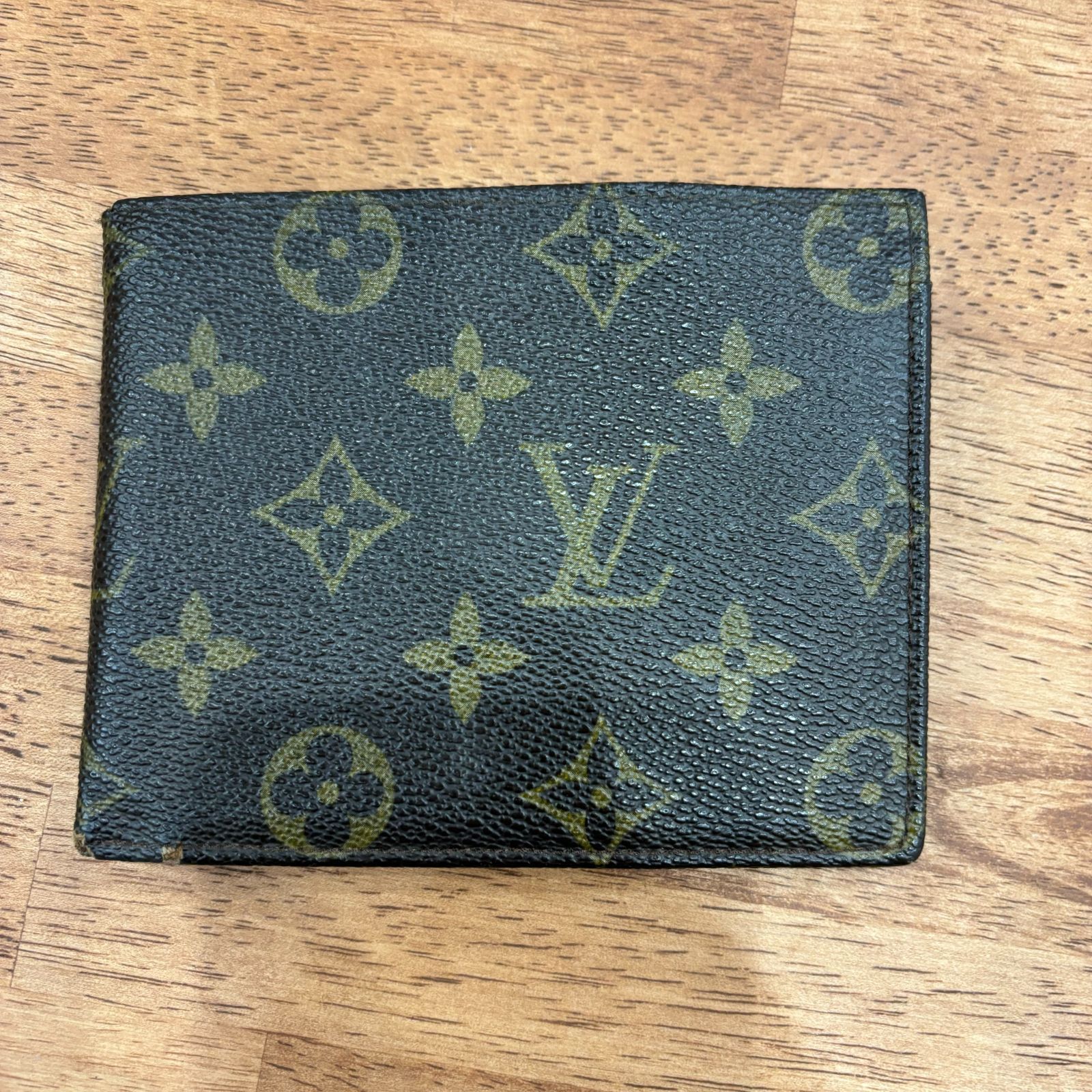 ルイヴィトン モノグラム 二つ折り財布 B25022488 - メルカリ