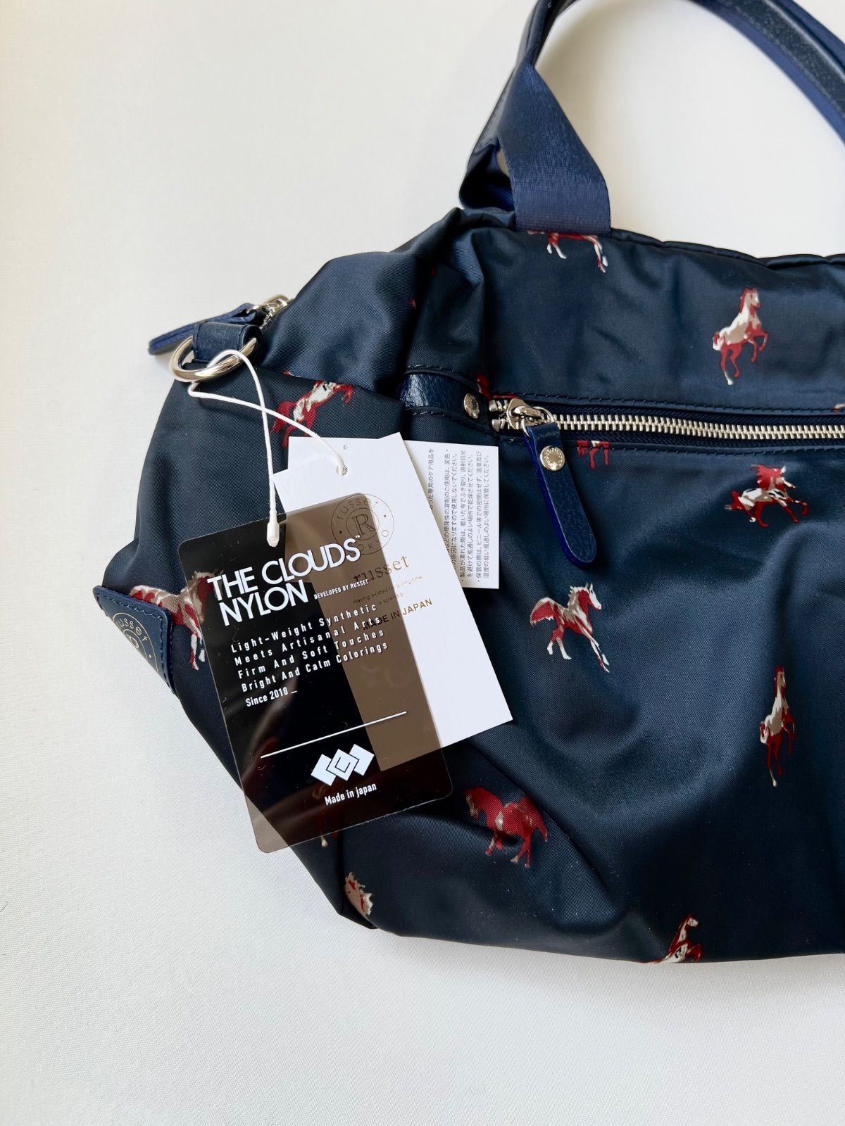 新品 russet ラシット キャリーバッグに乗せられるトラベルボストン