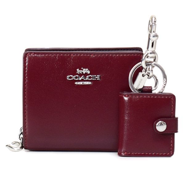 コーチ 財布 COACH レザー スナップ ウォレット 二つ折り 財布