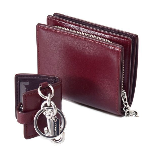 コーチ 財布 COACH レザー スナップ ウォレット 二つ折り 財布