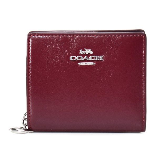コーチ 財布 COACH レザー スナップ ウォレット 二つ折り 財布