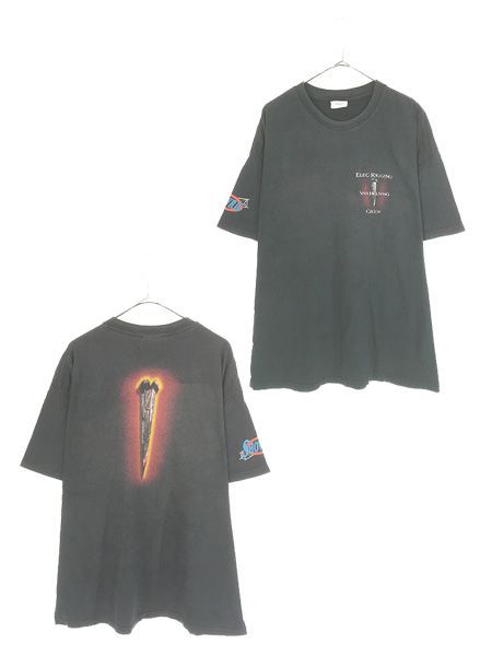 古着 00s VAN HELSING 杭 両面 グラフィック 映画 アクション ムービー クルー Tシャツ XL