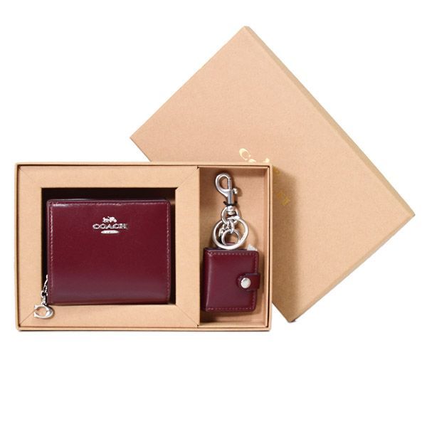 コーチ 財布 COACH レザー スナップ ウォレット 二つ折り 財布